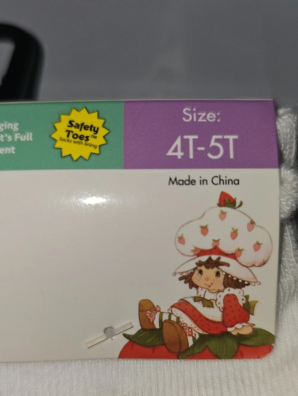 Strawberry Shortcake Character Toddler Ankle Socks, 10-pack, Size 4T-5T New